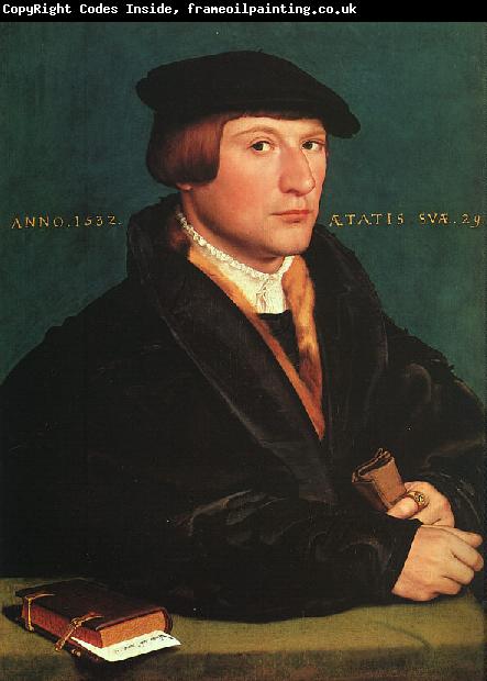 Hans Holbein Portrait of a Member of the Wedigh Family